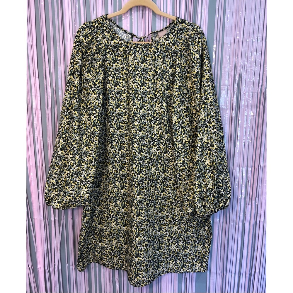Long Sleeve Floral Dress